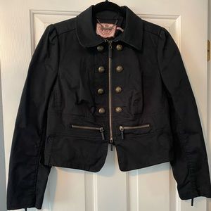 Juicy Couture Navy Military Jacket
